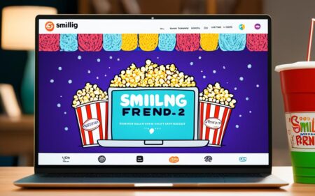 Watch Smiling Friends Season 2 online on various streaming platforms, featuring characters from the popular animated series enjoying humorous and entertaining moments.