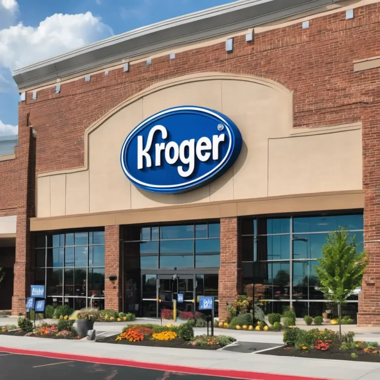 An illustrative graphic showing the Kroger VPN logo with icons representing security, privacy, and online protection. The image highlights the benefits of using Kroger VPN for safe online activities.